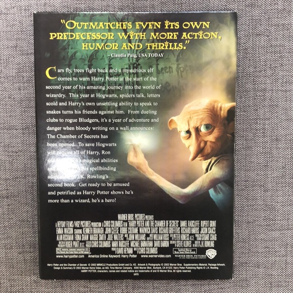 Harry Potter and the Chamber of Secrets DVDs - Widescreen Edition - Picture 2 of 7
